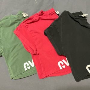 Gymshark Faction Crop Tee Bundle